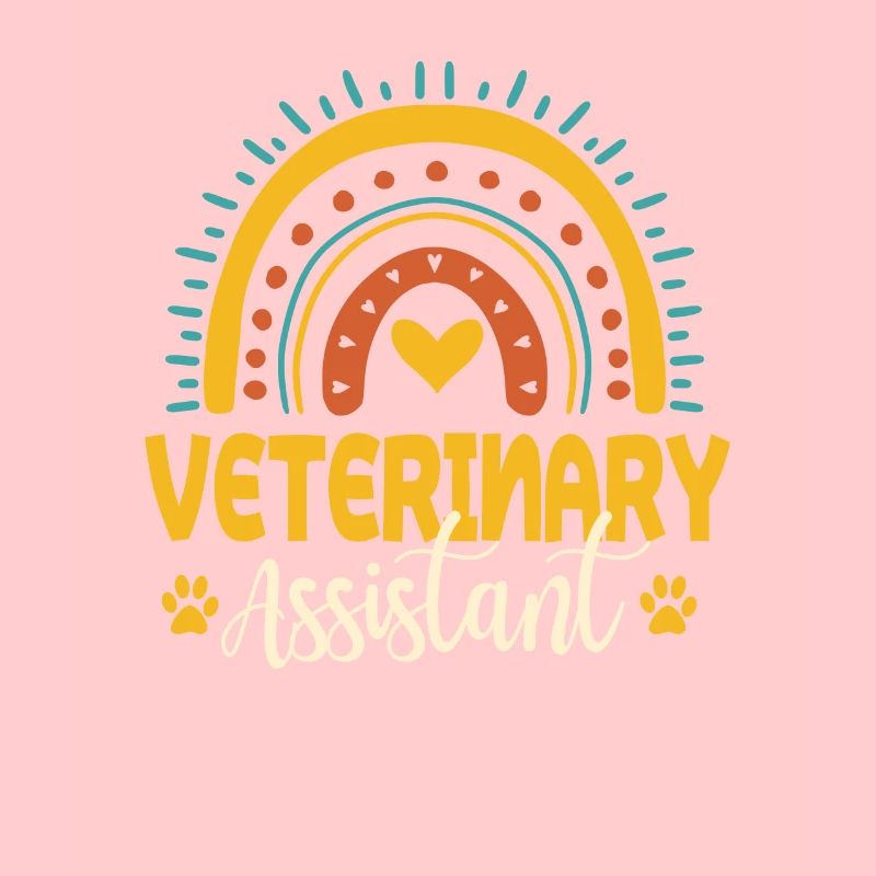 Conception d’assistant vétérinaire mignon