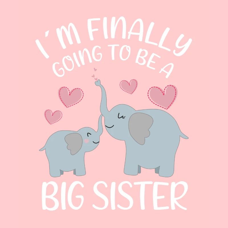 I ́m Finally Going To Be A Big Sister Elephant