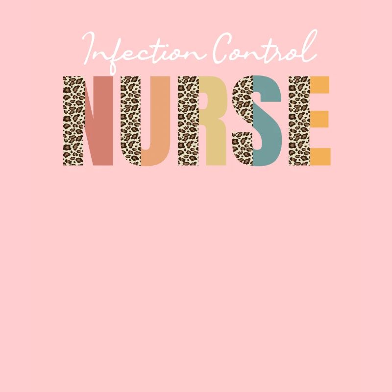 Hygiene Krankenschwester Leopardmuster