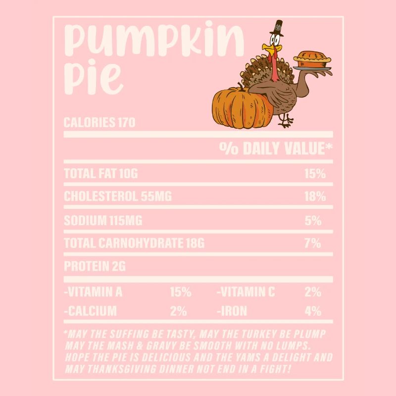 Pumpkin Pie Nutritional Information Cake Lovers