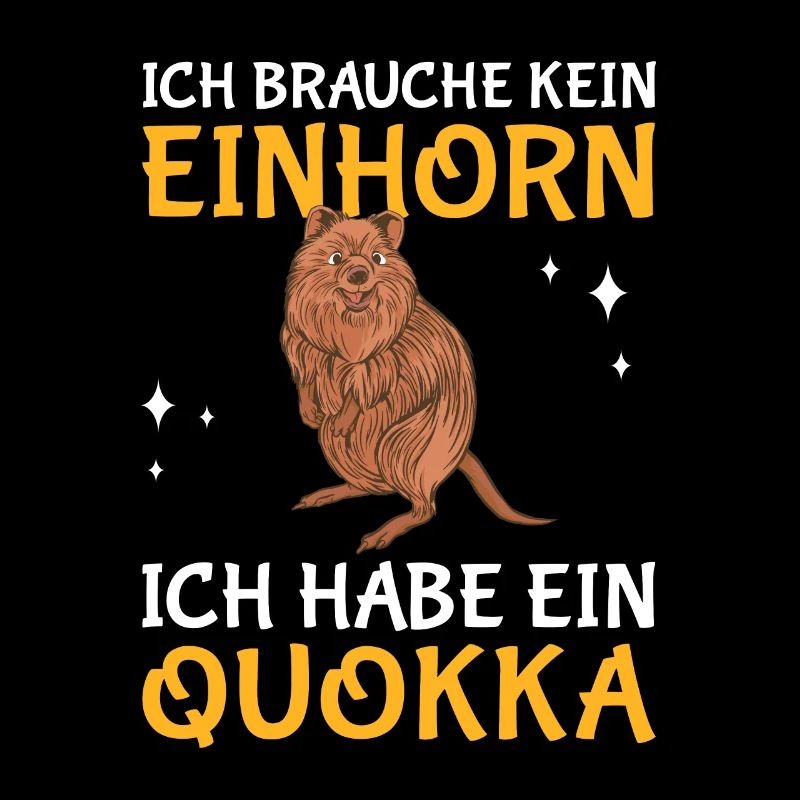 Ich habe ein Quokka Beuteltier Australien