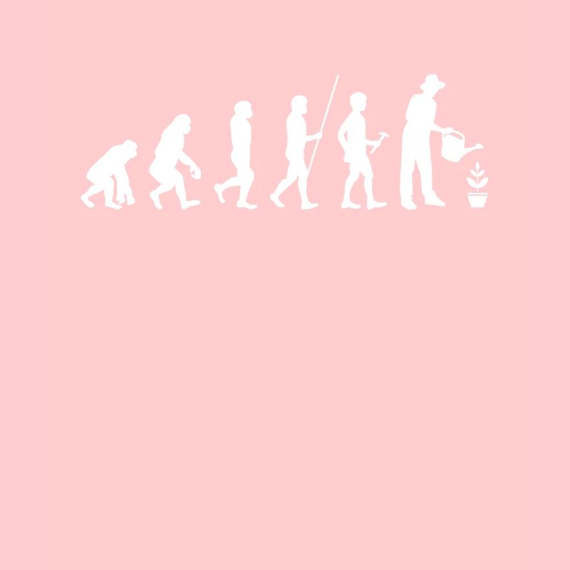 Evolution Jardinage Humour Cadeau