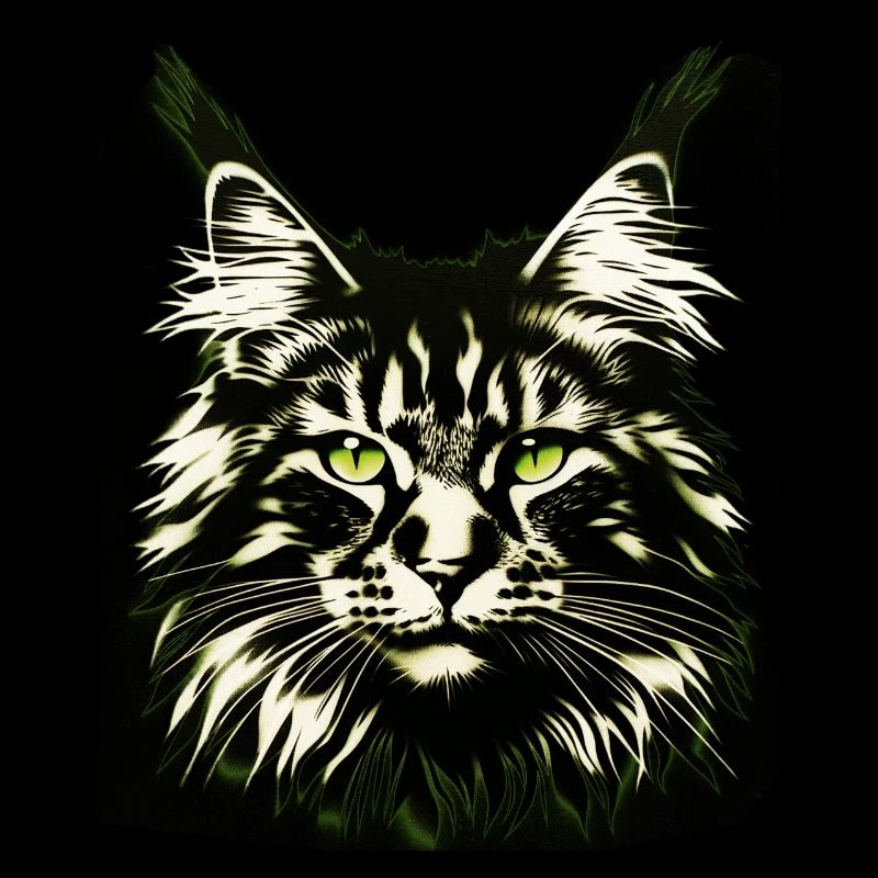 Visage de chat