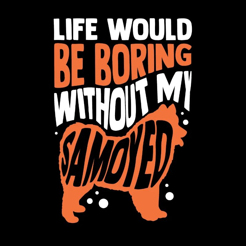 Langweilig ohne Samojede Samojedenspitz