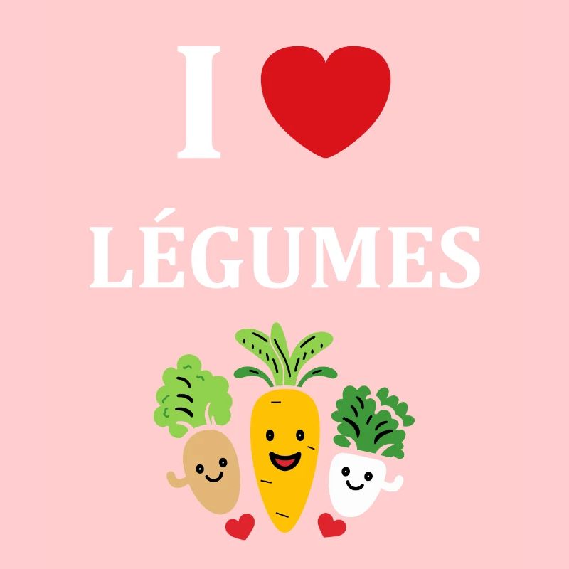 Humorous little vegan vegetables