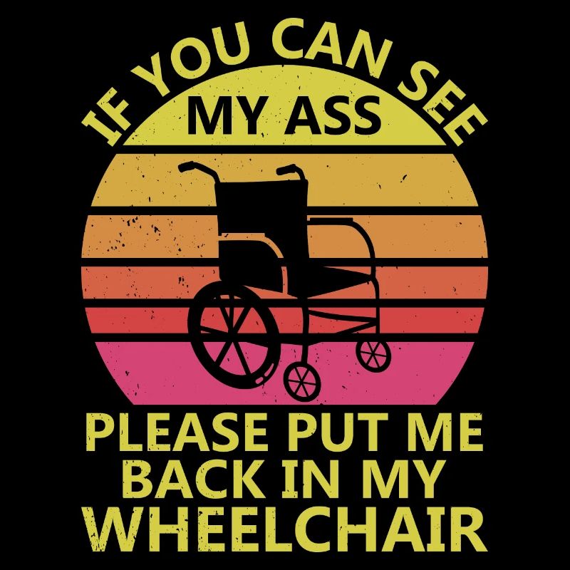 Amputation Überlebende Behinderten Rollstuhlkostüm