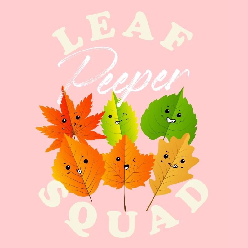 Leaf Peeper Squad Fall Season Autumn Leaves Peeper