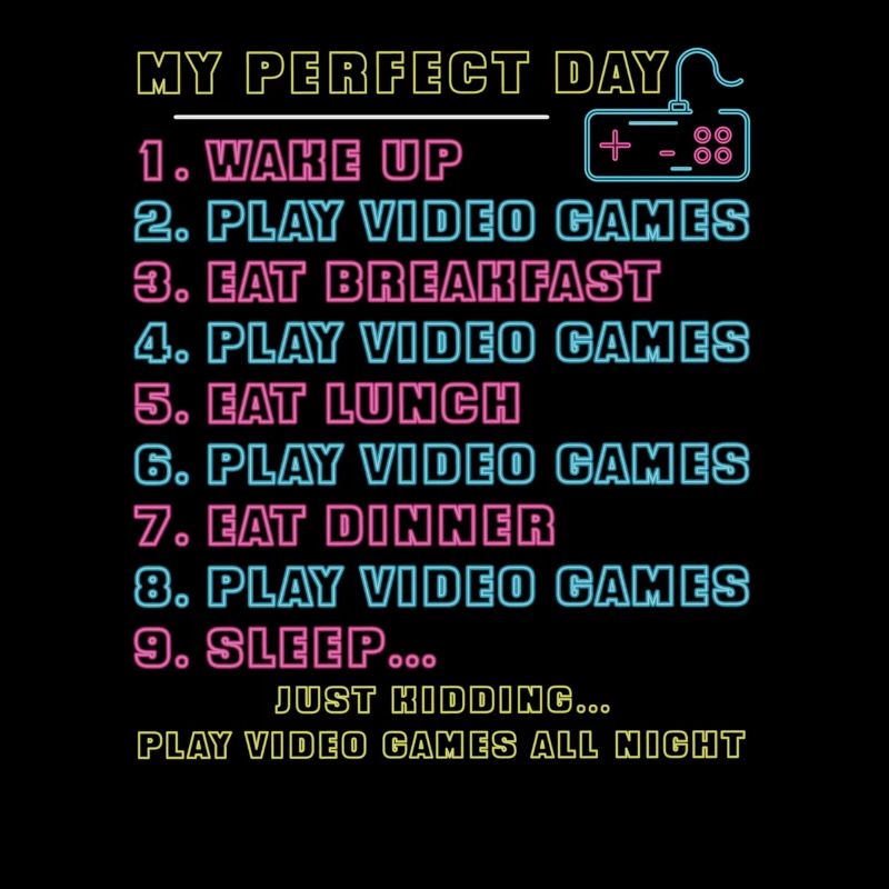 Mein perfekter Tag Videospiele für Mädchen, Jungen oder