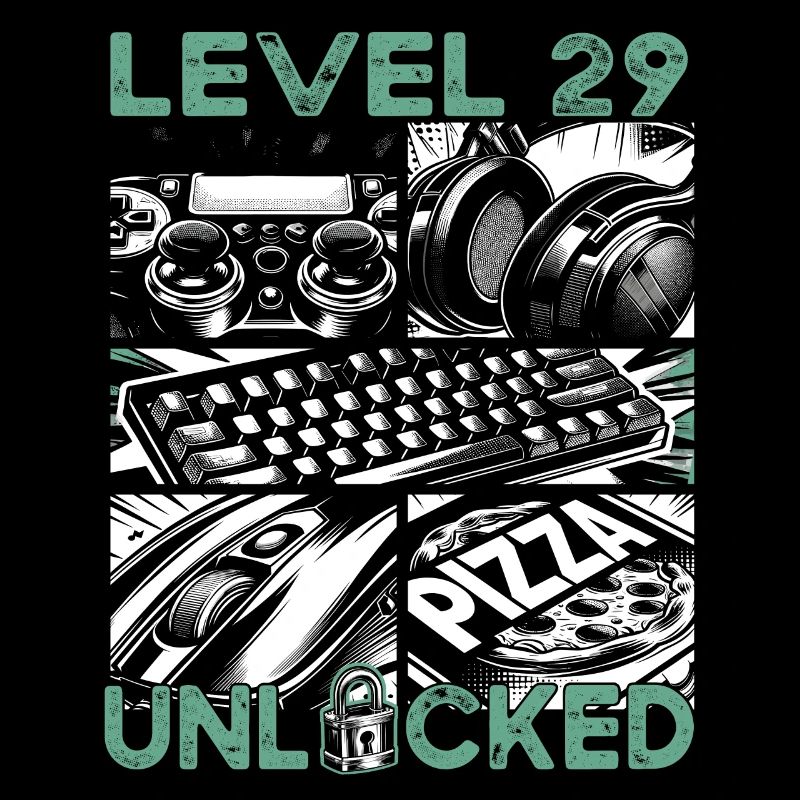 Geburtstag Level 29 freigeschaltet Gaming & Zocker