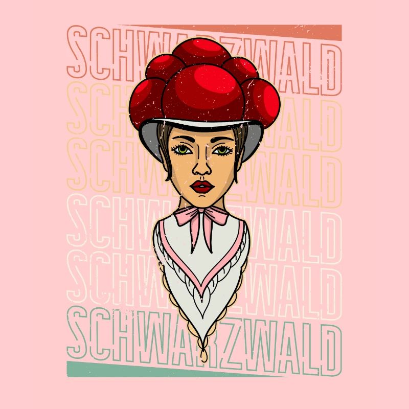 Schwarzwaldmädel Schwarzwald German Wald