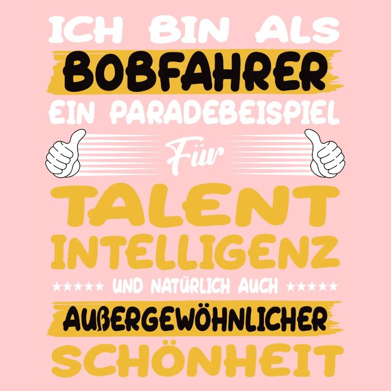 Bobfahrer ein Paradebeispiel Bobfahren