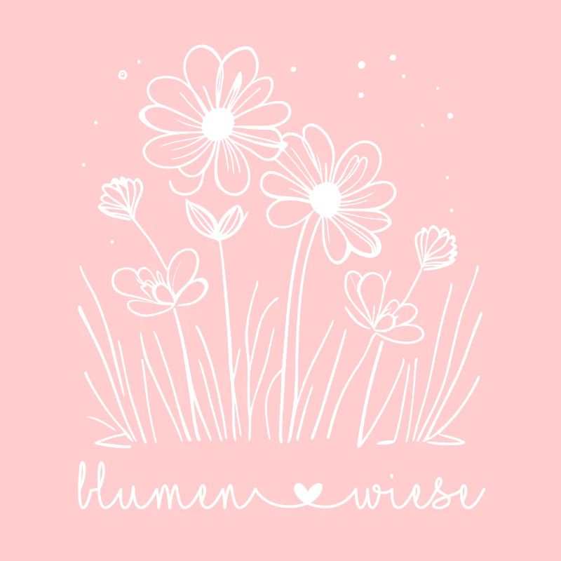 🤍Prairie de fleurs