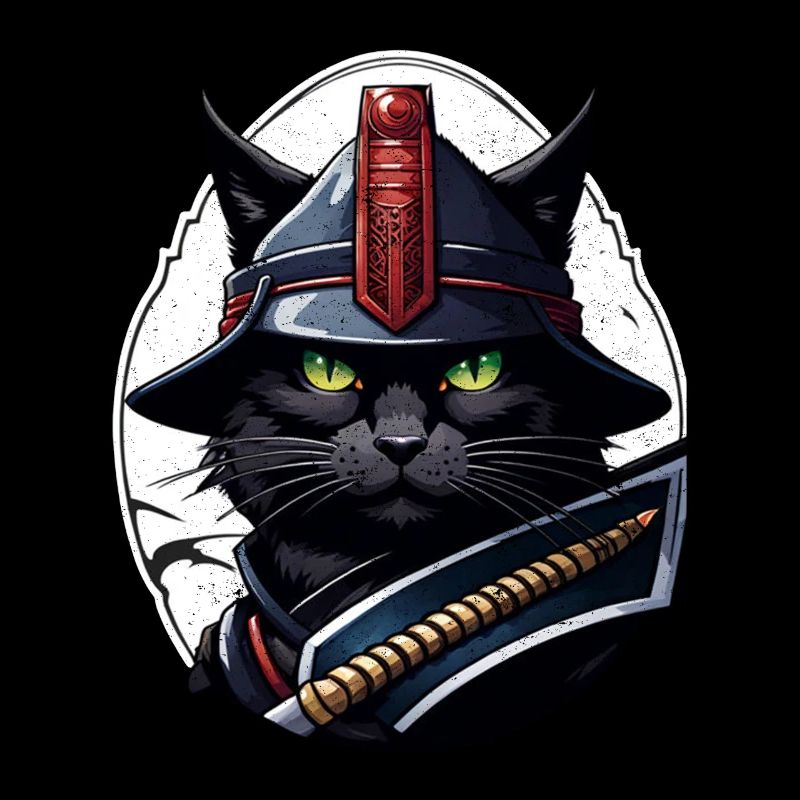 Ninja Katze - Samurai Kätzchen