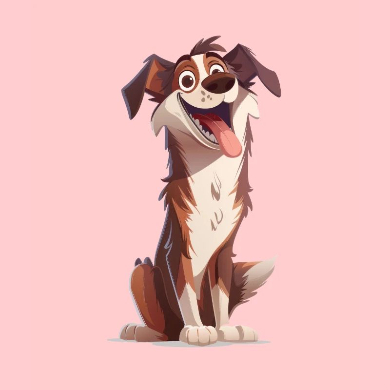 Aidi Geschenk | Cartoon Artwork