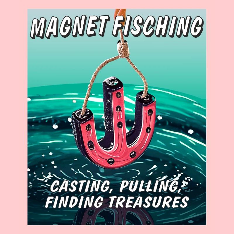 MAGNET FISCHING CASTING PULLING FINDING TREASU