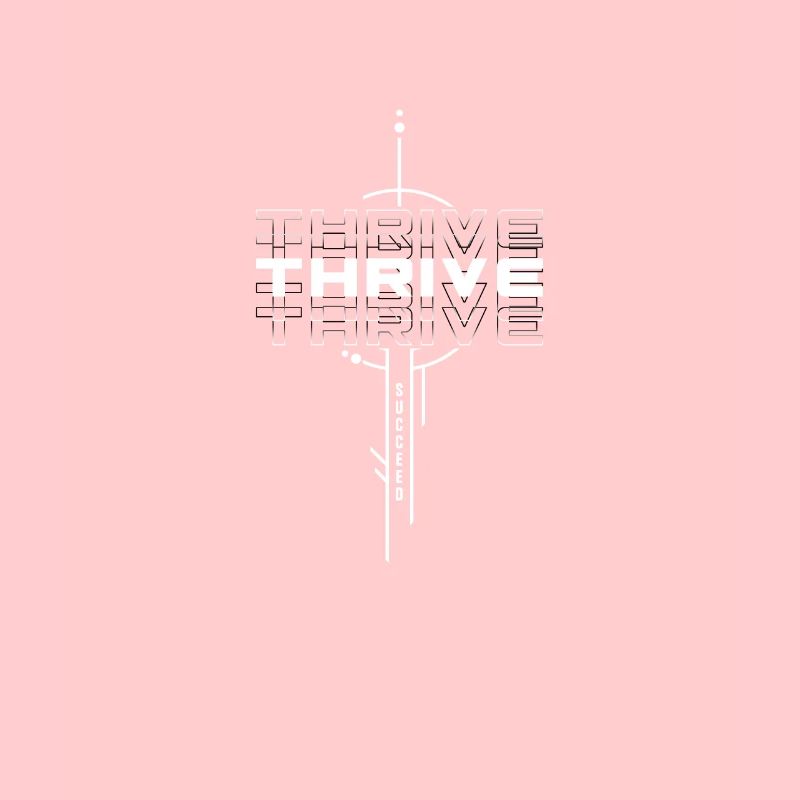 Thrive and Succeed: Motivational Words