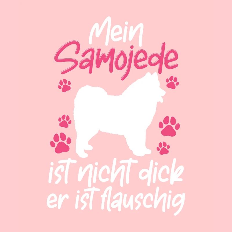 Samojede ist nicht dick Samojedenspitz Samojede