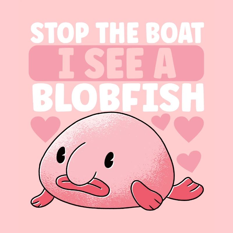 Cute Blob Fish Ugly Fish