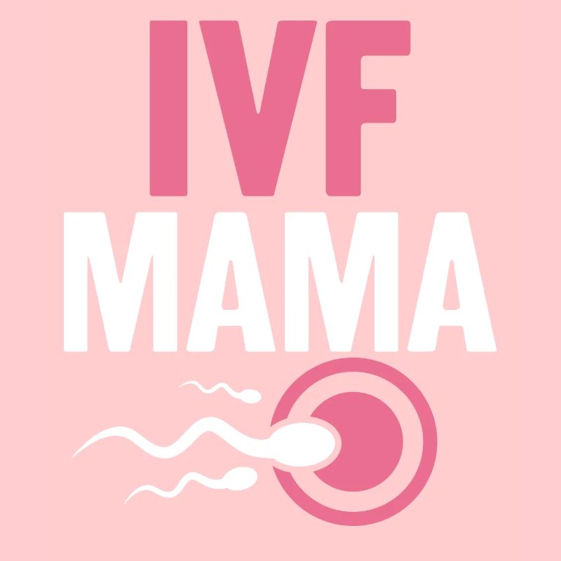 Lustige IVF Mutter IVF Eizellentnahme Tag Unfruchtbarkeit