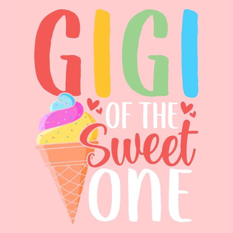 Gigi Von Der Süßen Lustigen Eiscreme Oma
