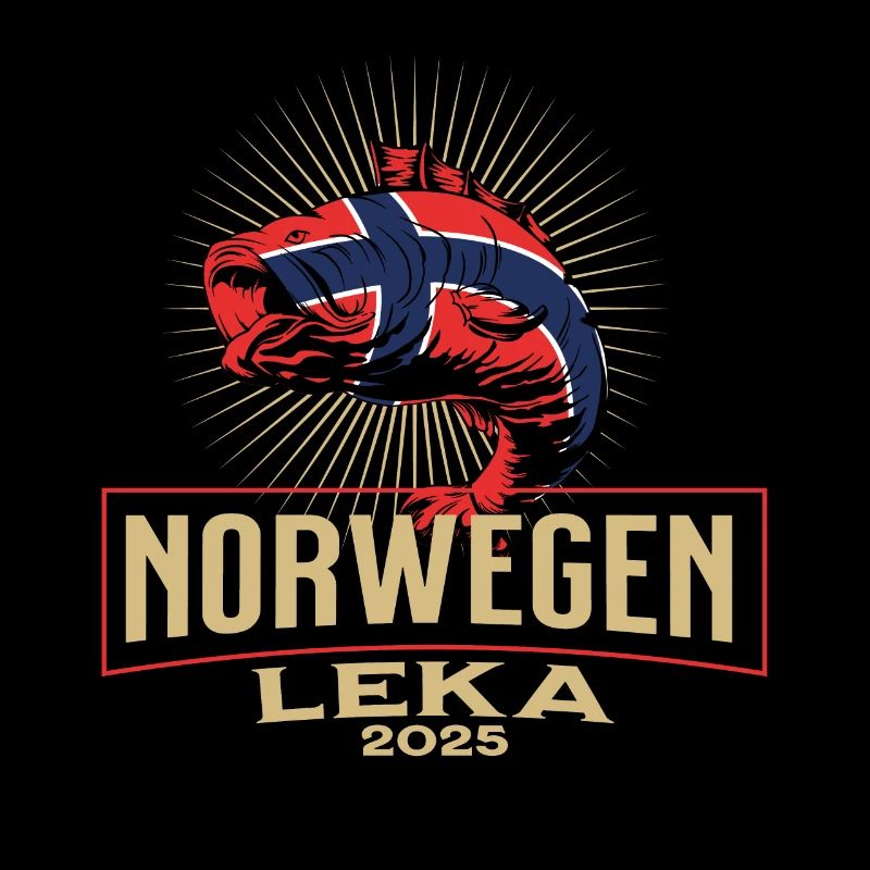 Norway Leka 2025 Fish Motif
