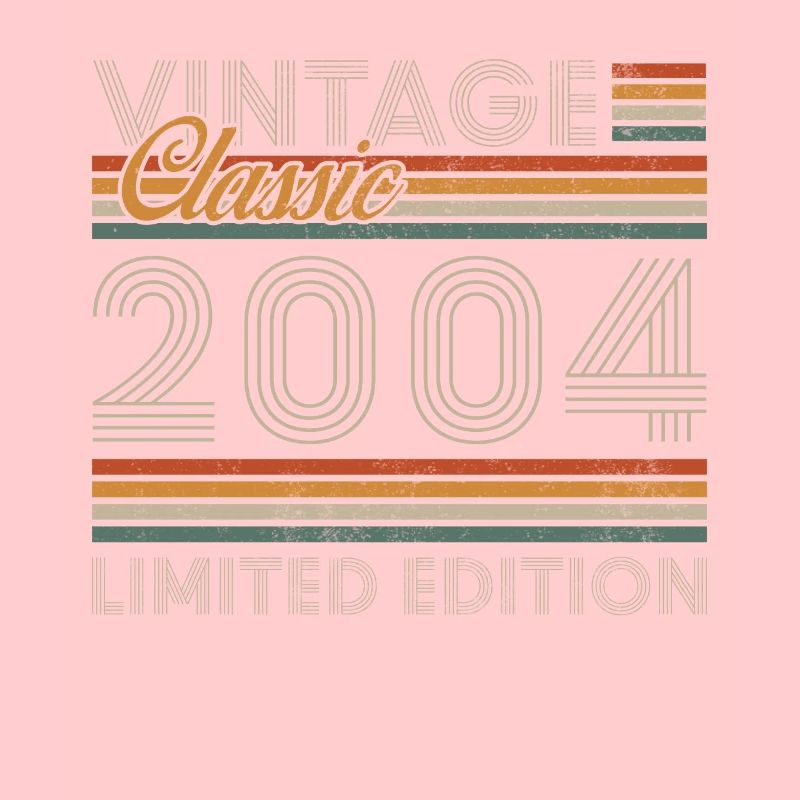 2004 Vintage Retro Geburtstagsgeschenk