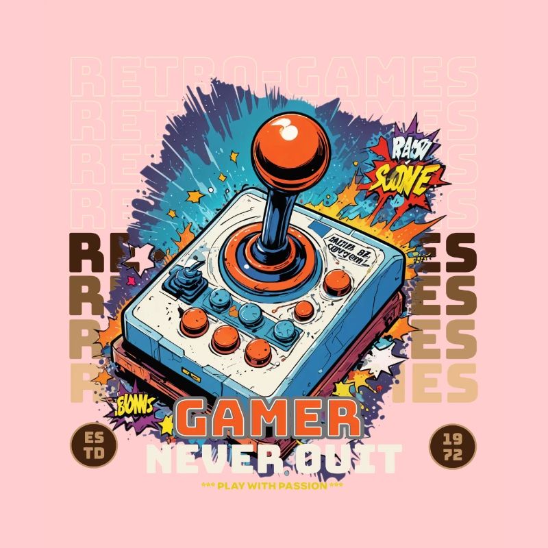Retro Gamer Joystick / Controller Konsolenspiele