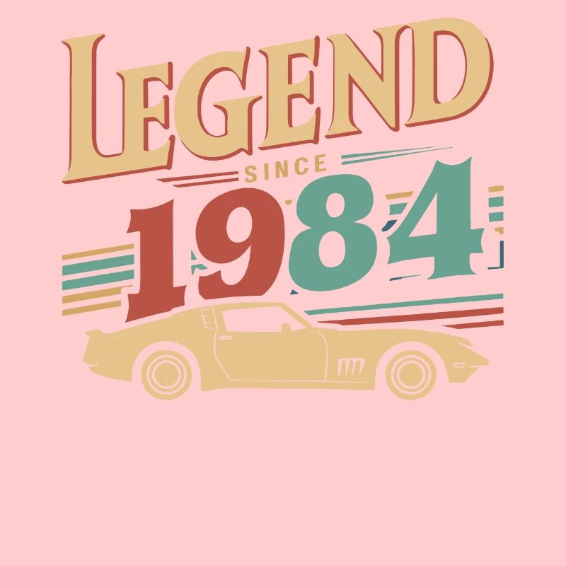 Legende seit 1984 Oldtimer Retro Style