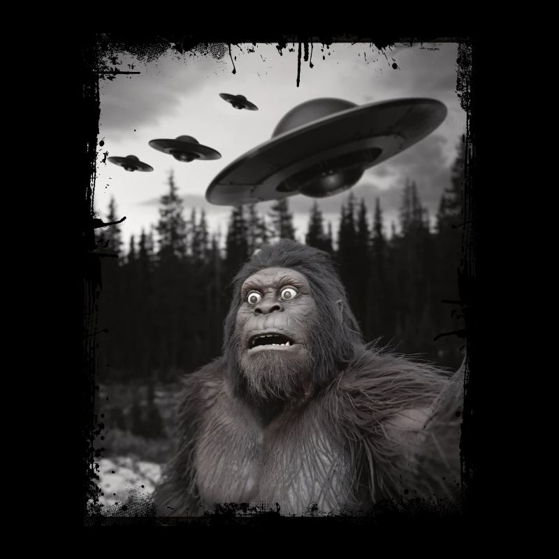 Ufo Alien Bigfoot Sasquatch