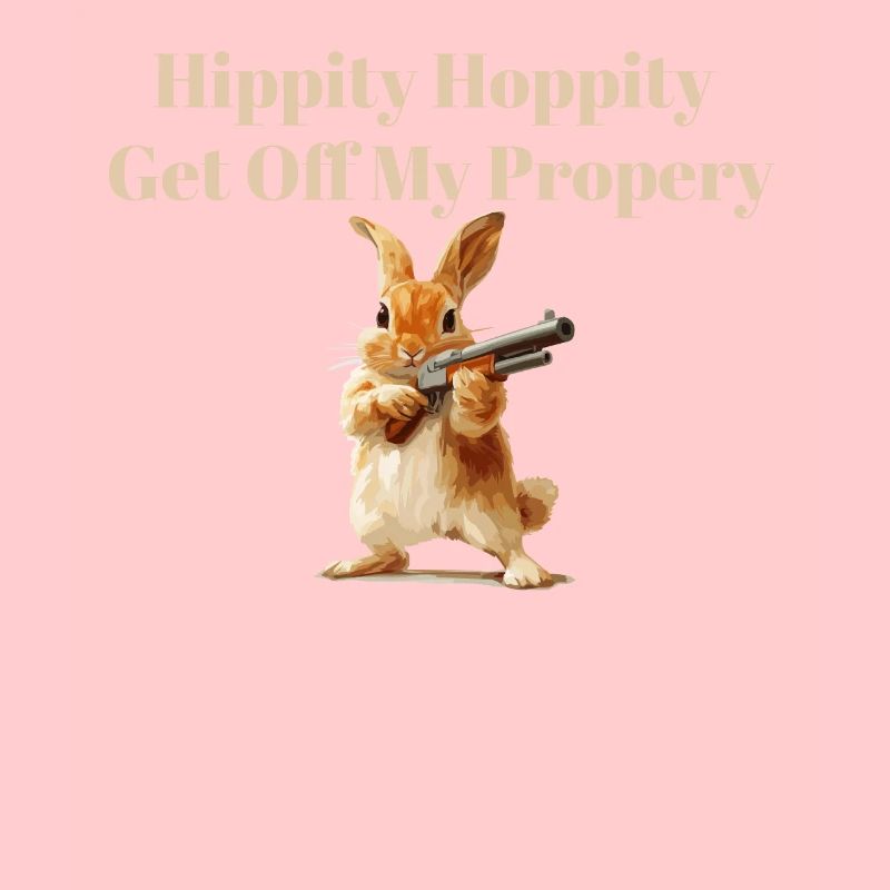 Hippity Hoppity Get Off My Property Witziges