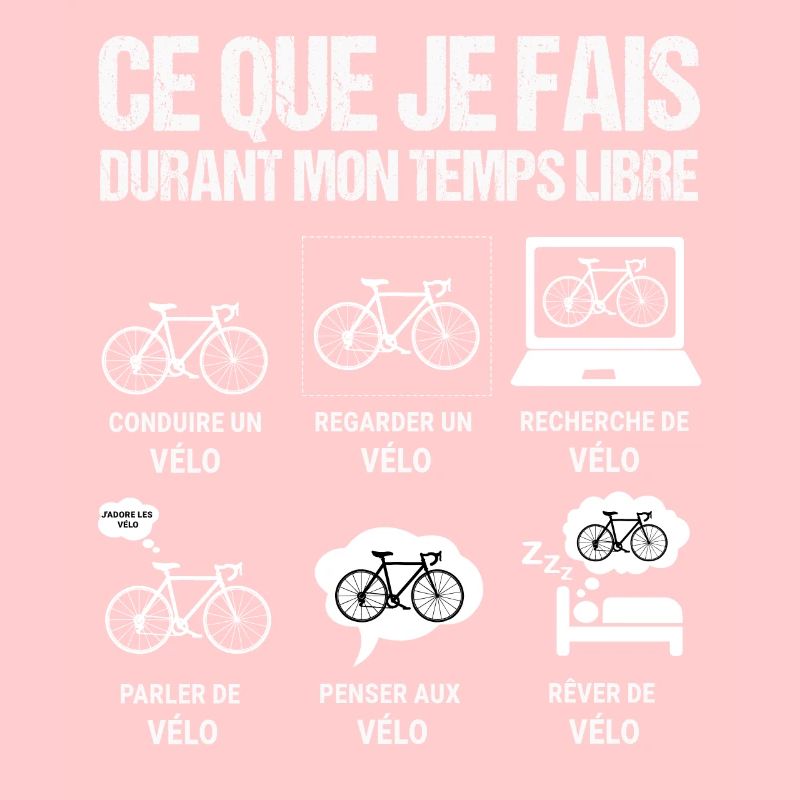 Ce que je fais durant mon temps libre velo