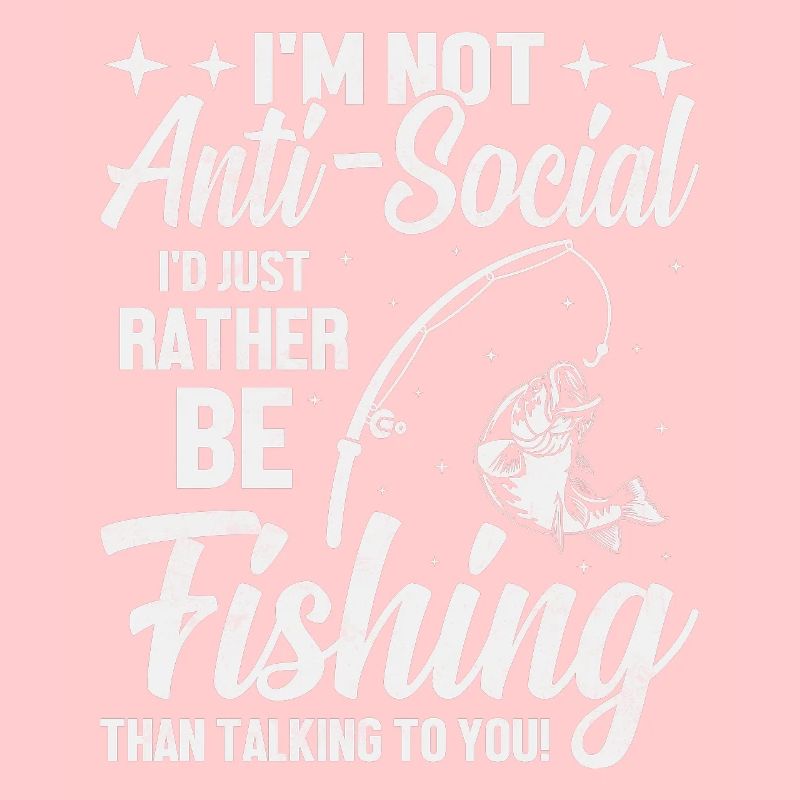 Je ne suis pas antisocial, je préfère juste pêcher