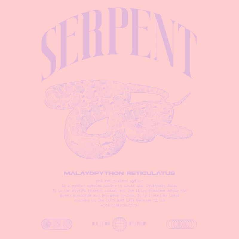 Gardien de reptiles python réticulé Streetwear