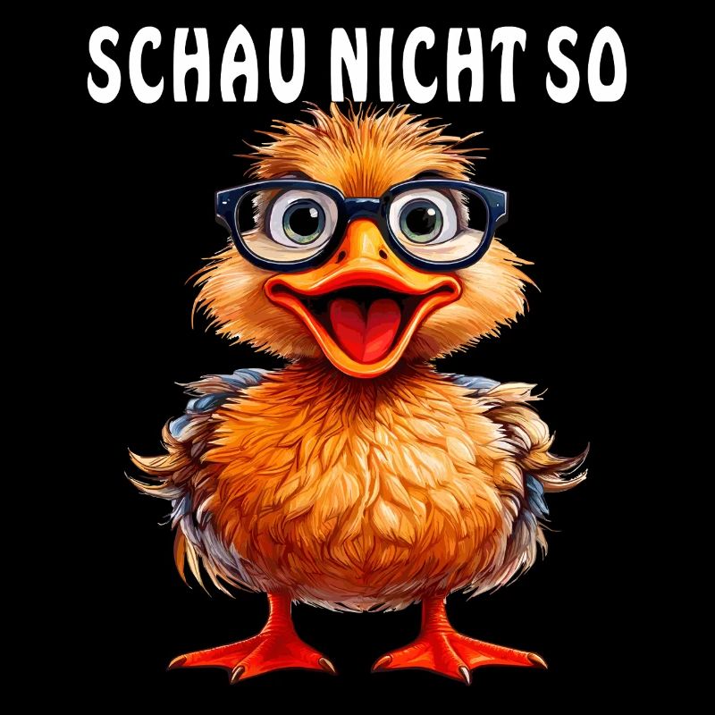 ENTE BRILLE SCHAU NICHT SO