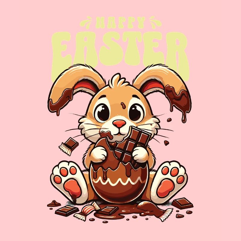Dégustez du chocolat lapin de Pâques