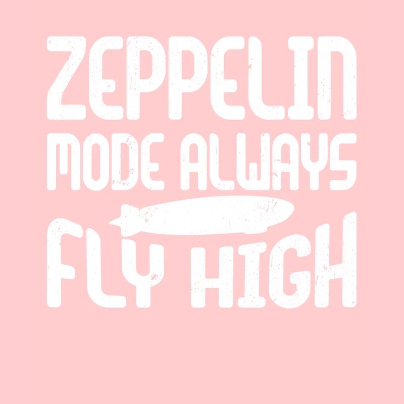 Dirigeable Zeppelin vintage 70 ans