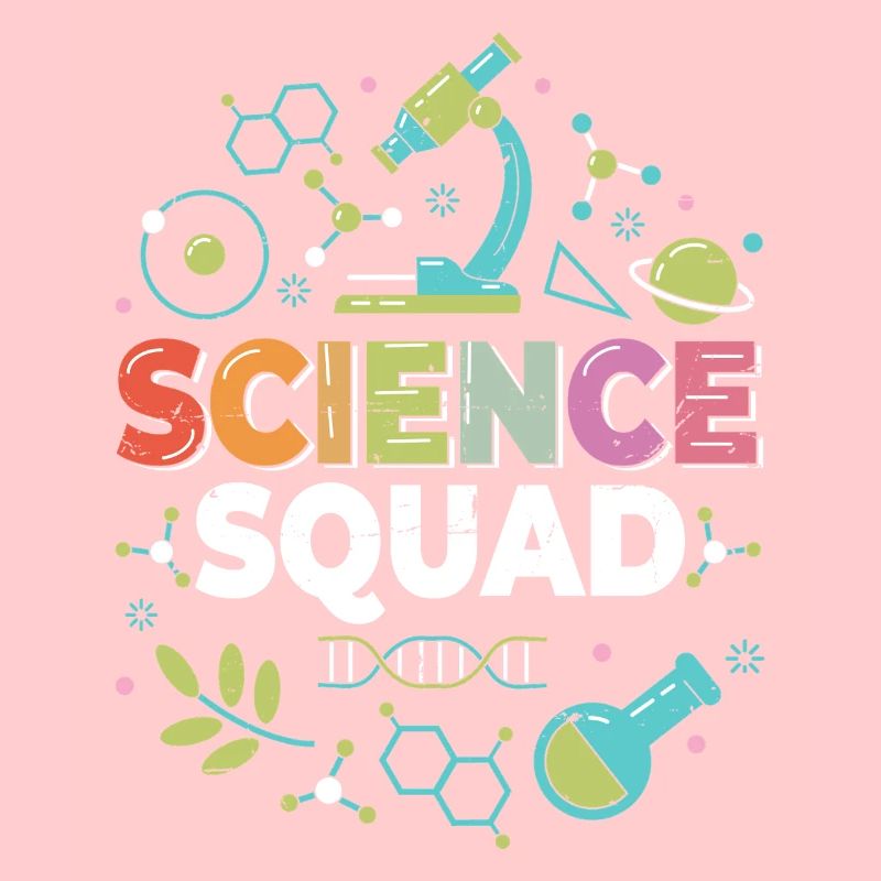 Science Squad Lustiger Wissenschaftler im Wissenschaftslabor