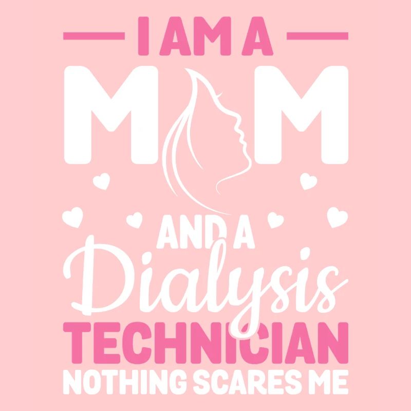 Lustige Dialysetechnikerin Nephrologie Mama