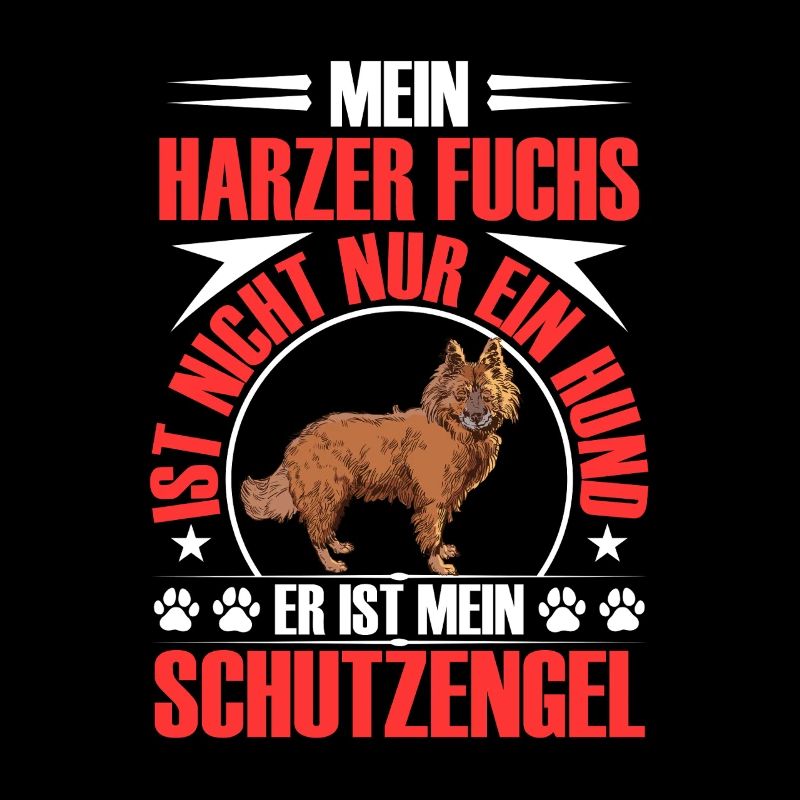 Harz Fox Protects Me Old German Herding Dog
