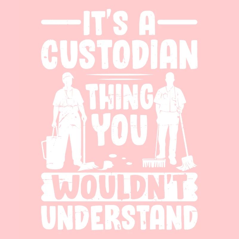 Funny School Cleaning Janitorial Custodian
