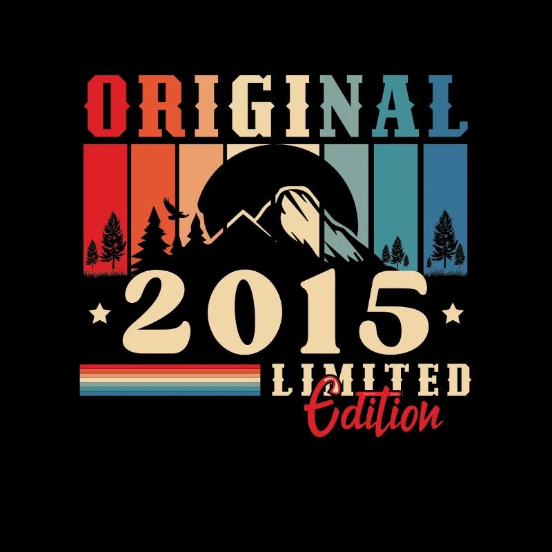 2015 Vintage Retro Geburtstagsgeschenk