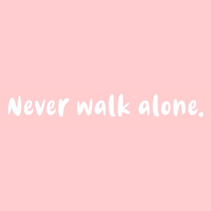 never walk alone,blanc