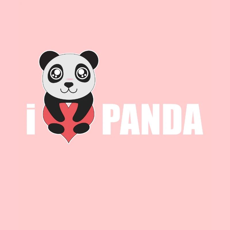 Ich liebe den Panda Bären Geschenk Valentinstag