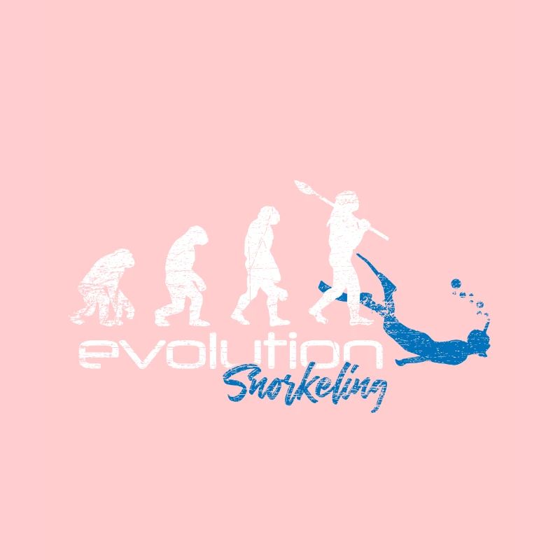 Diving snorkeling evolution coral reef