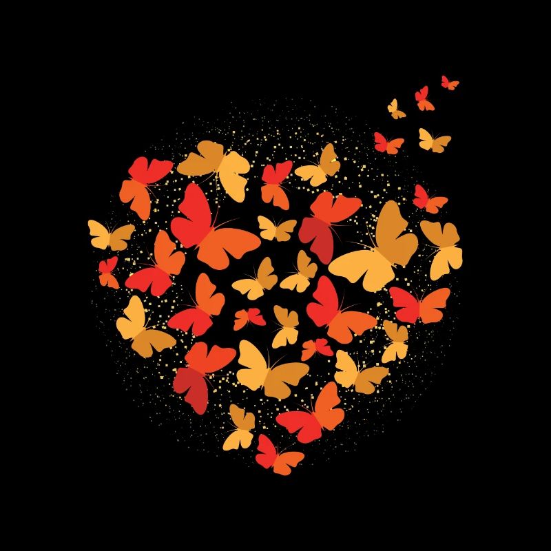 Coeur de papillons