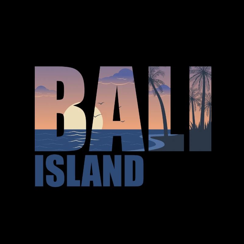 Le coucher de soleil de Bali