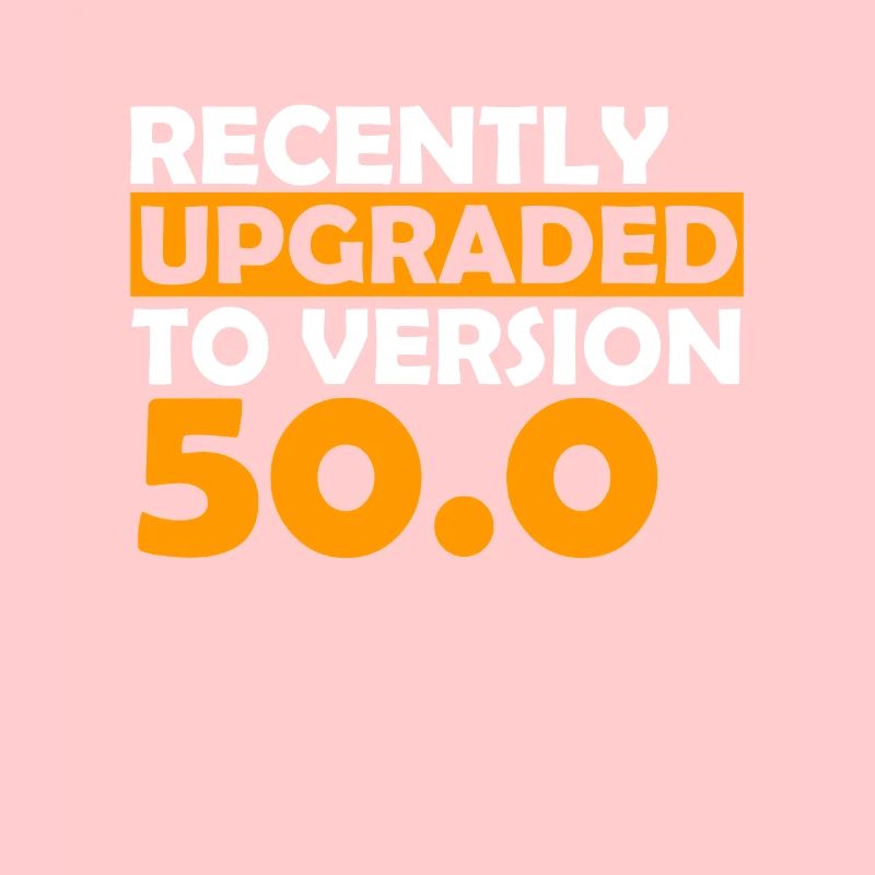 Lustiges Geburtstag Software Upgrade Geschenk