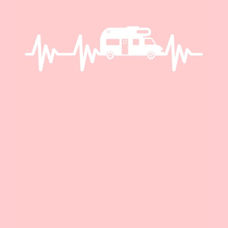 Battement de coeur Camper Camper Camping Caravan