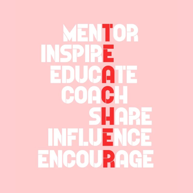 Enseignant Mentor Enseignant Enseignant Enseignant Cadeau