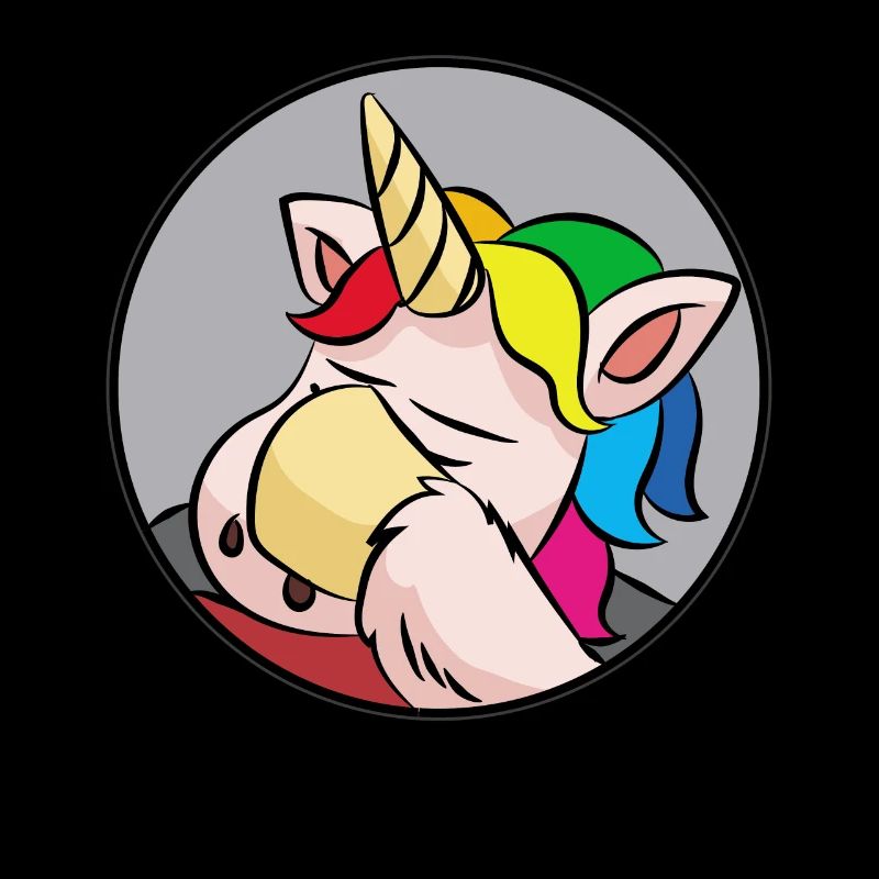 Licorne FACEPALM Meme Nerd